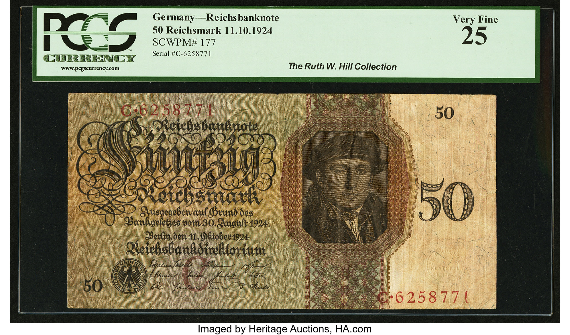 image for: Germany  50 reichsmark (B315a8)