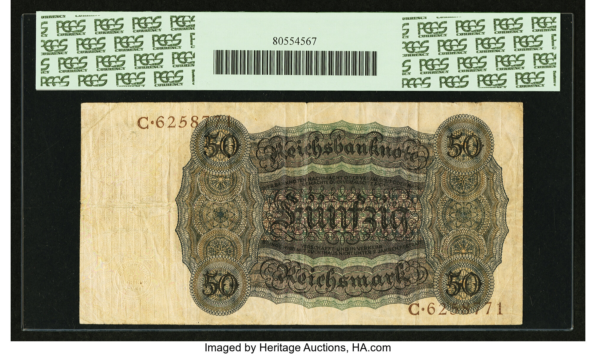 image for: Germany  50 reichsmark (B315a9)