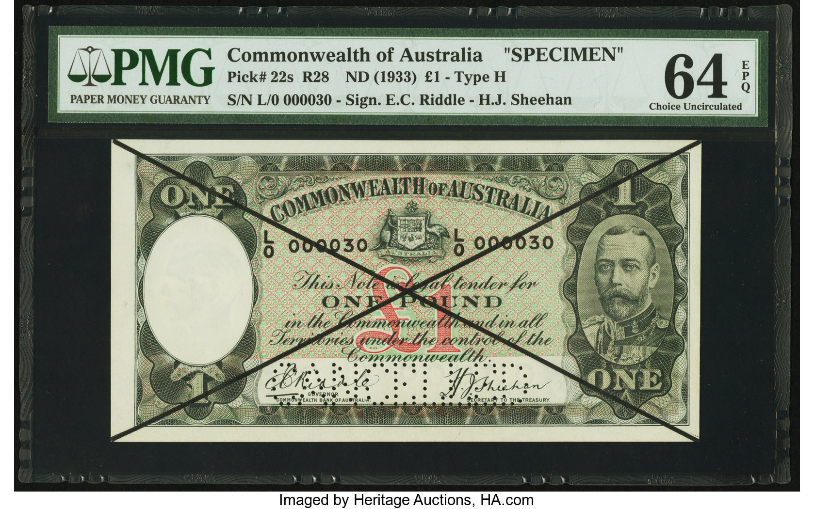 image for: Australia  1 pound(B126a)