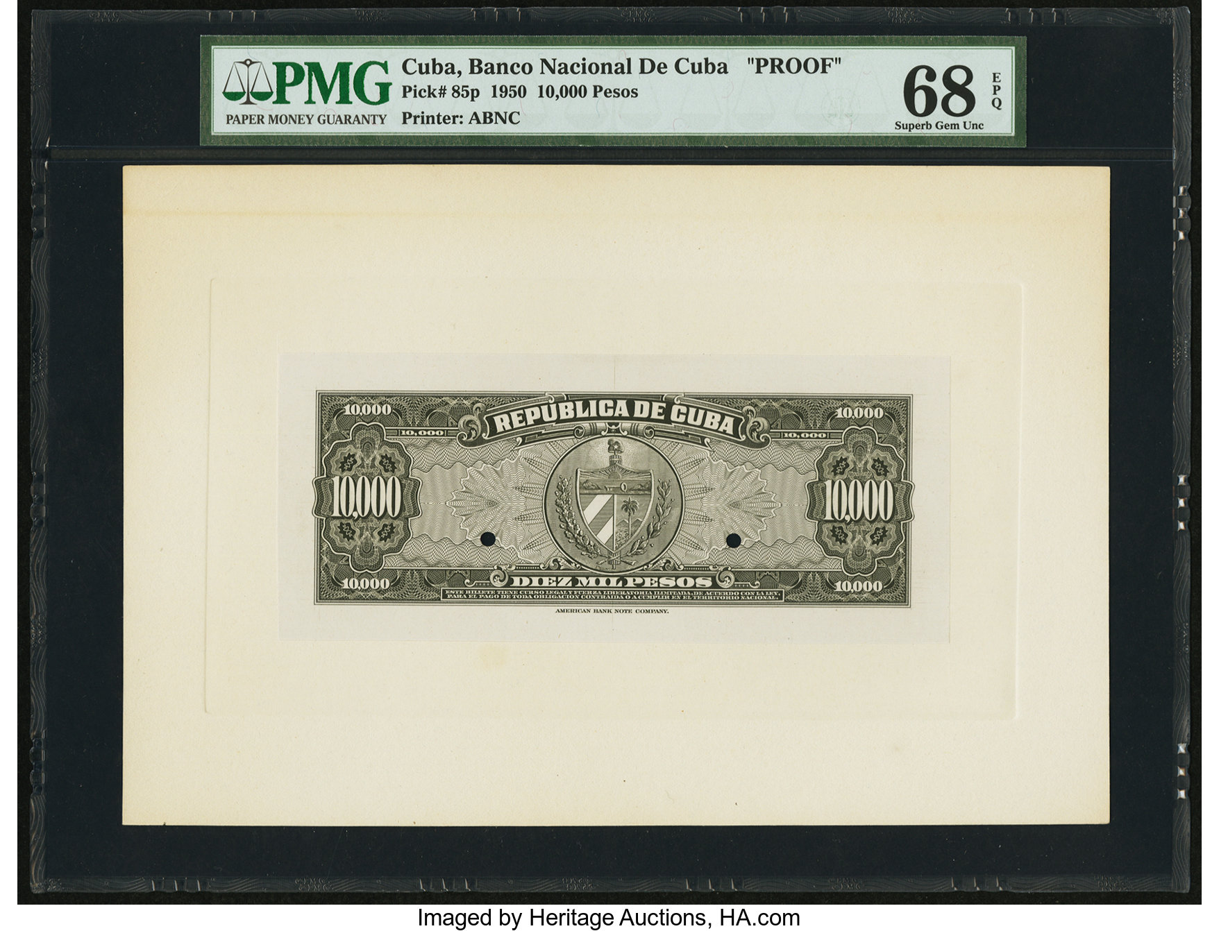 image for: Cuba  10,000 pesos (B809a)