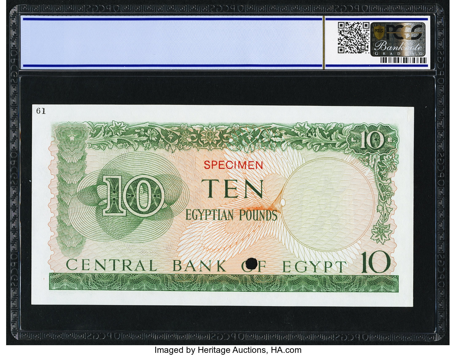 image for: Egypt  10 Egyptian pounds (B307s2)