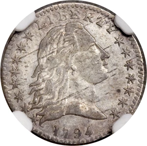 image for: 1794 H10C V-4, LM-4, R.4, AU58 NGC....