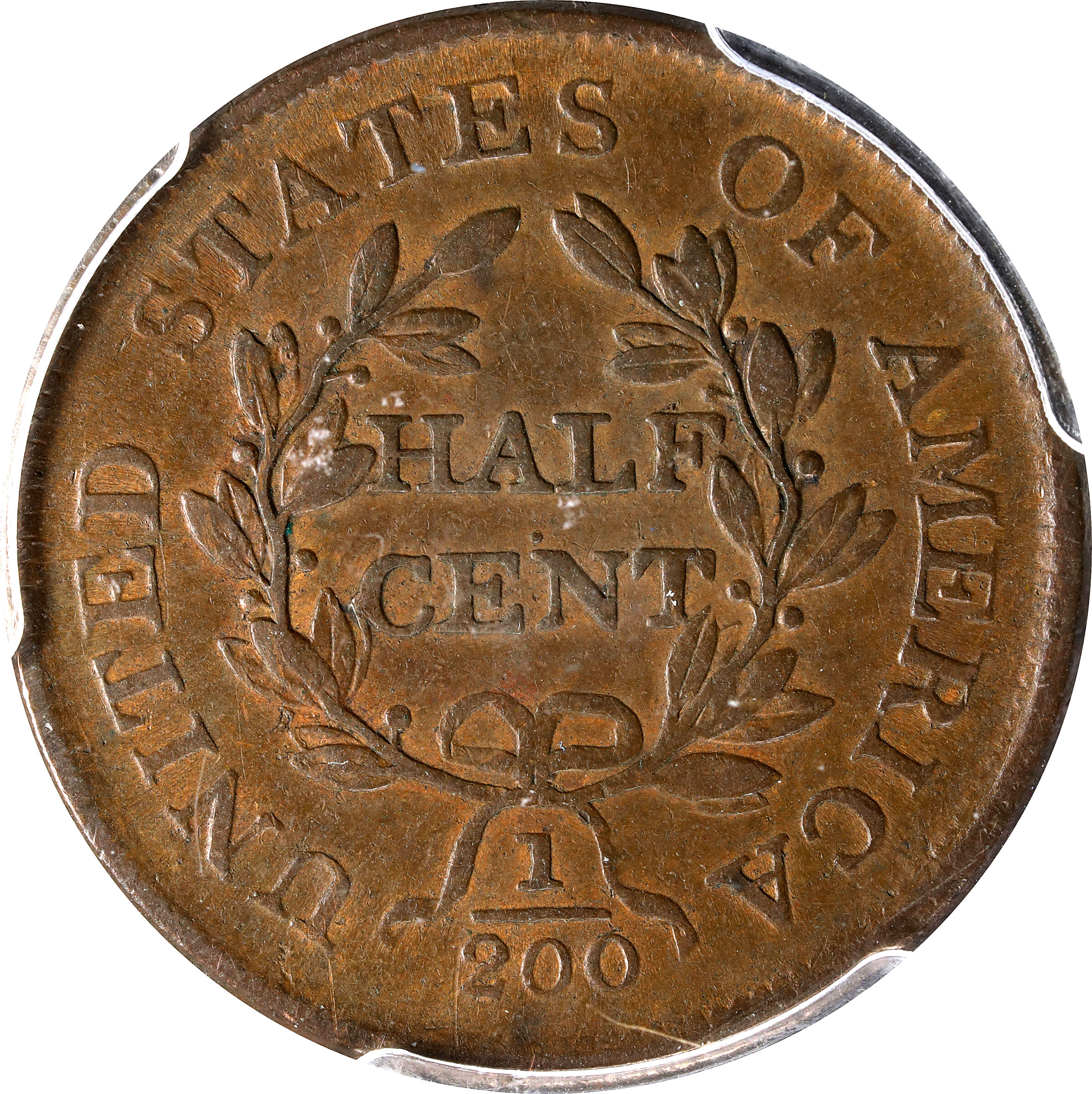 1805 1/2c Small 5, No Stems, C-1 MS BN AG3 BN thumbnail 20