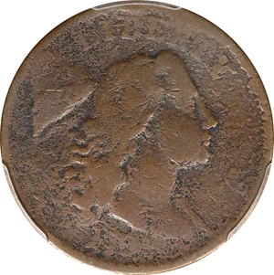 image for: 1794 Liberty Cap Cent. S-44. Head of 1794, Short Bust. VG Details--Environmental Damage (PCGS).