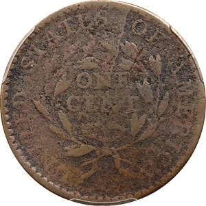 image for: 1794 Liberty Cap Cent. S-44. Head of 1794, Short Bust. VG Details--Environmental Damage (PCGS).