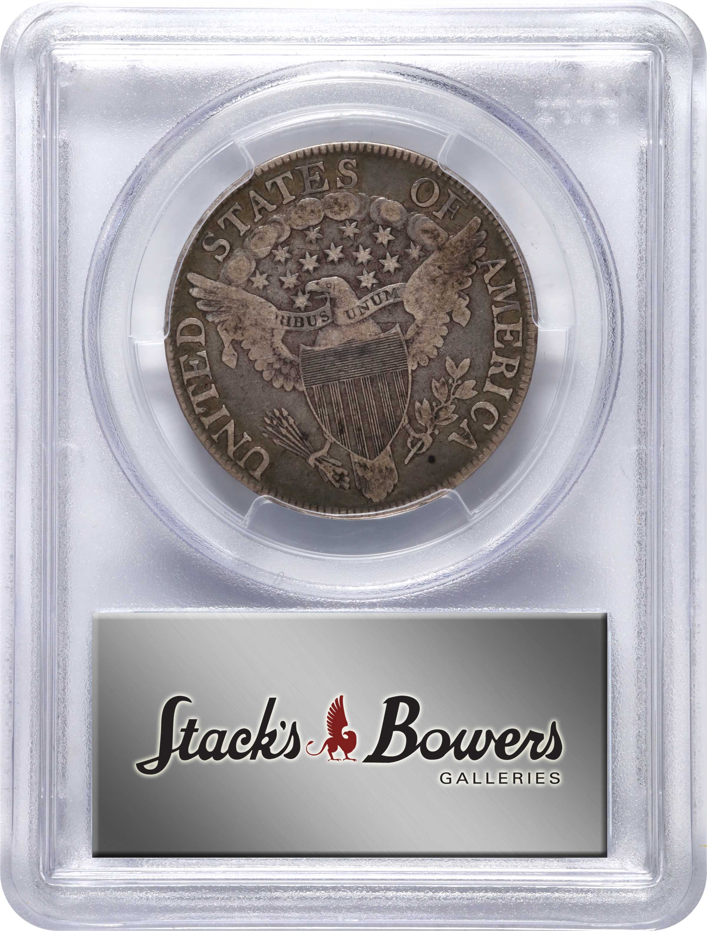 image for: 1806 Draped Bust Half Dollar. O-117. Pointed 6, Stem Through Claw. VG-10 (PCGS).