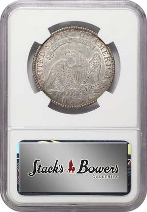 image for: 1819/8 Capped Bust Half Dollar. O-101. Small 9. AU-53 (NGC).