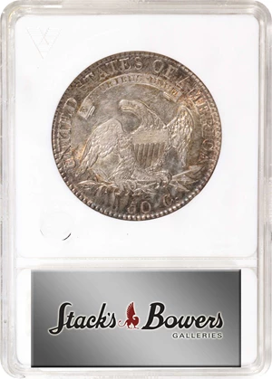 image for: 1821 Capped Bust Half Dollar. O-104a. AU-55 (ANACS). OH.