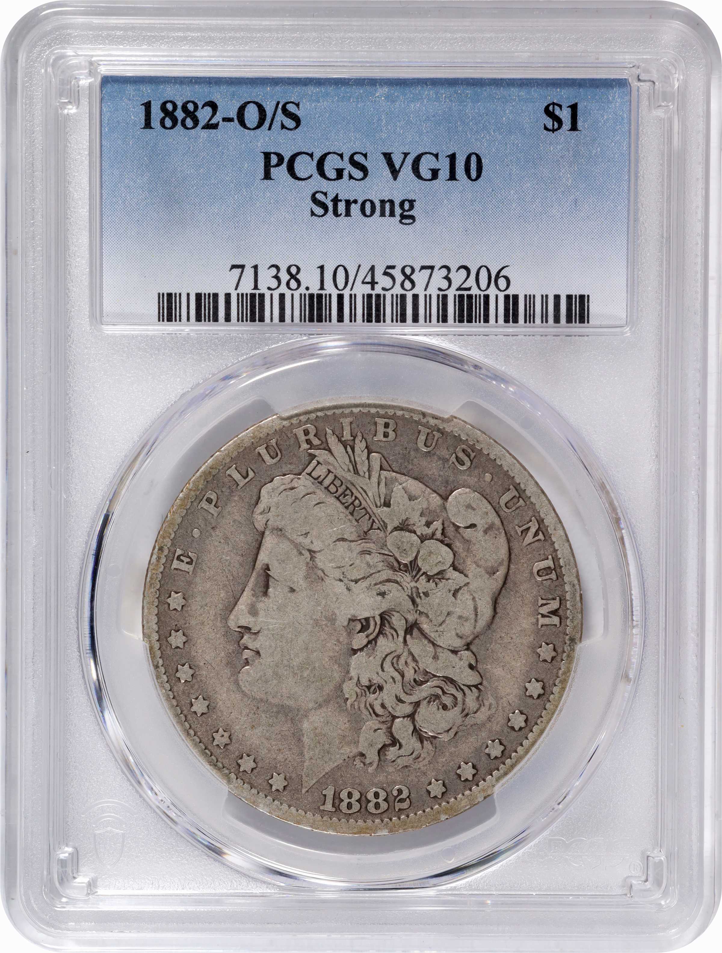 1882-O/S $1  Strong VG8 thumbnail 3