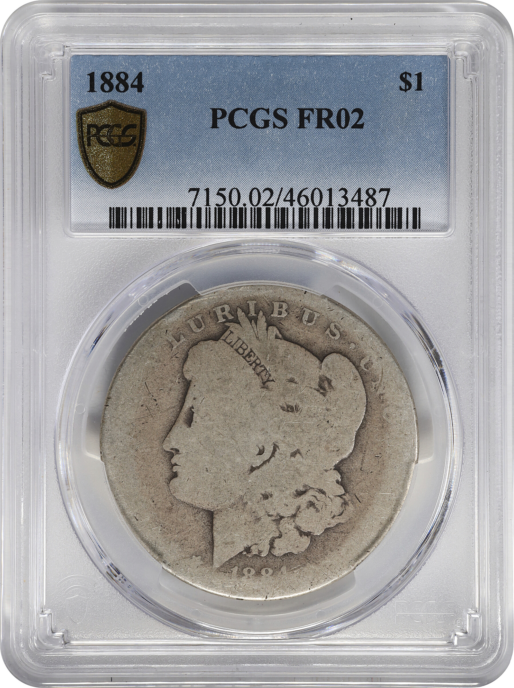 1884 $1 AG3 thumbnail 3