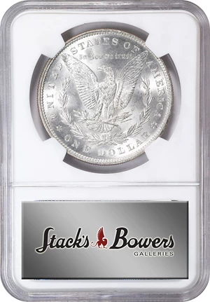 image for: 1888 Morgan Silver Dollar. VAM-16A. Hot 50 Variety. Doubled Die Reverse, Wreath & Gouge. MS-64 (NGC). CAC.