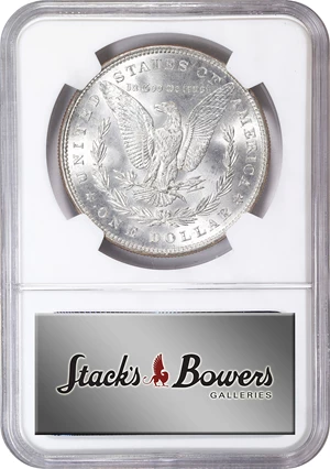 image for: 1888 Morgan Silver Dollar. VAM-16A. Hot 50 Variety. Doubled Die Reverse, Wreath & Gouge. MS-64 (NGC). CAC.