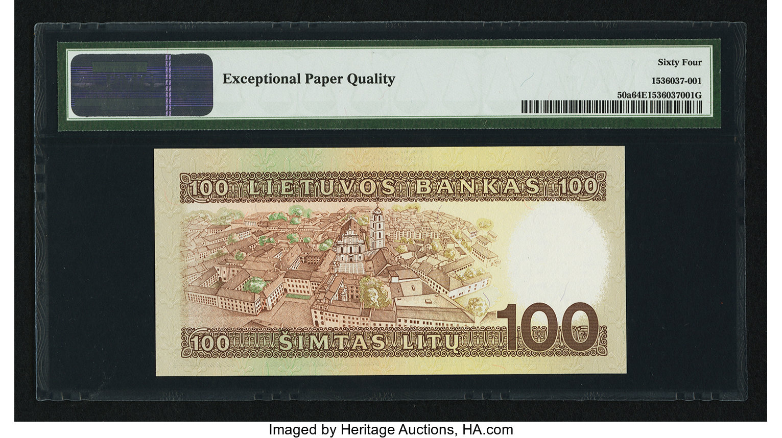 image for: Lithuania  100 lit? (B161b)