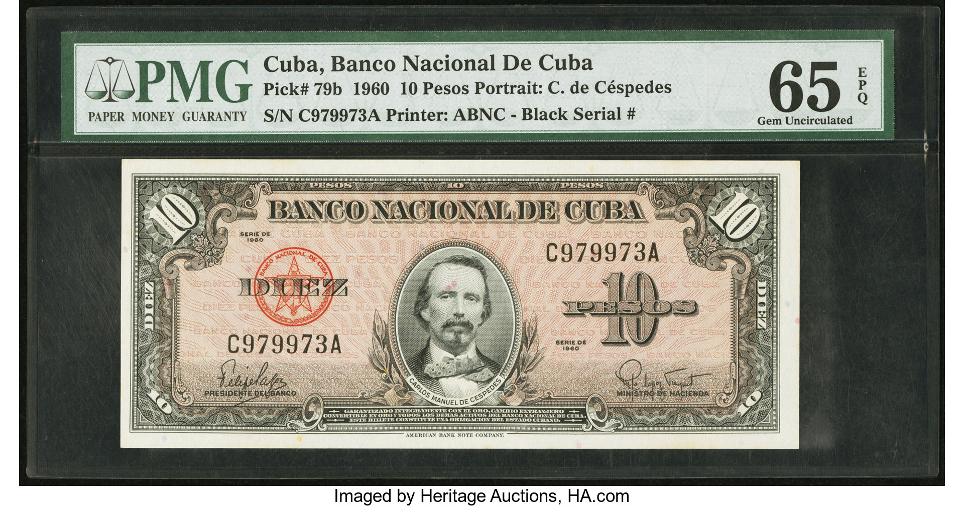 image for: Cuba  10 pesos (B803bs2)