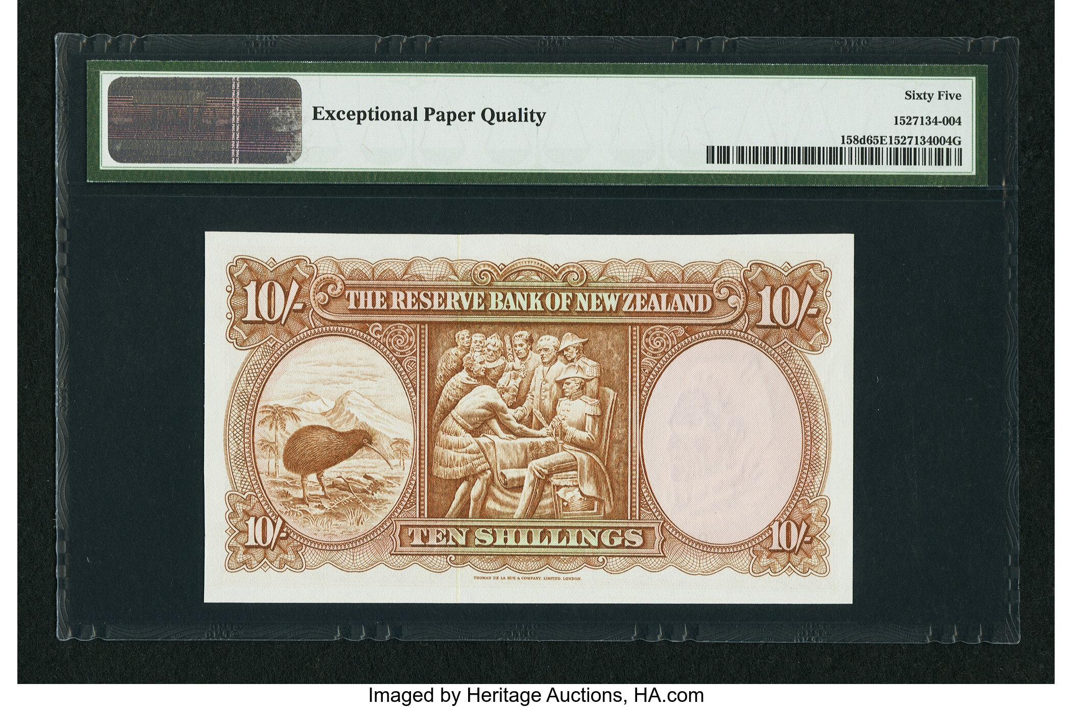 image for: New Zealand  10 shillings (B105h)