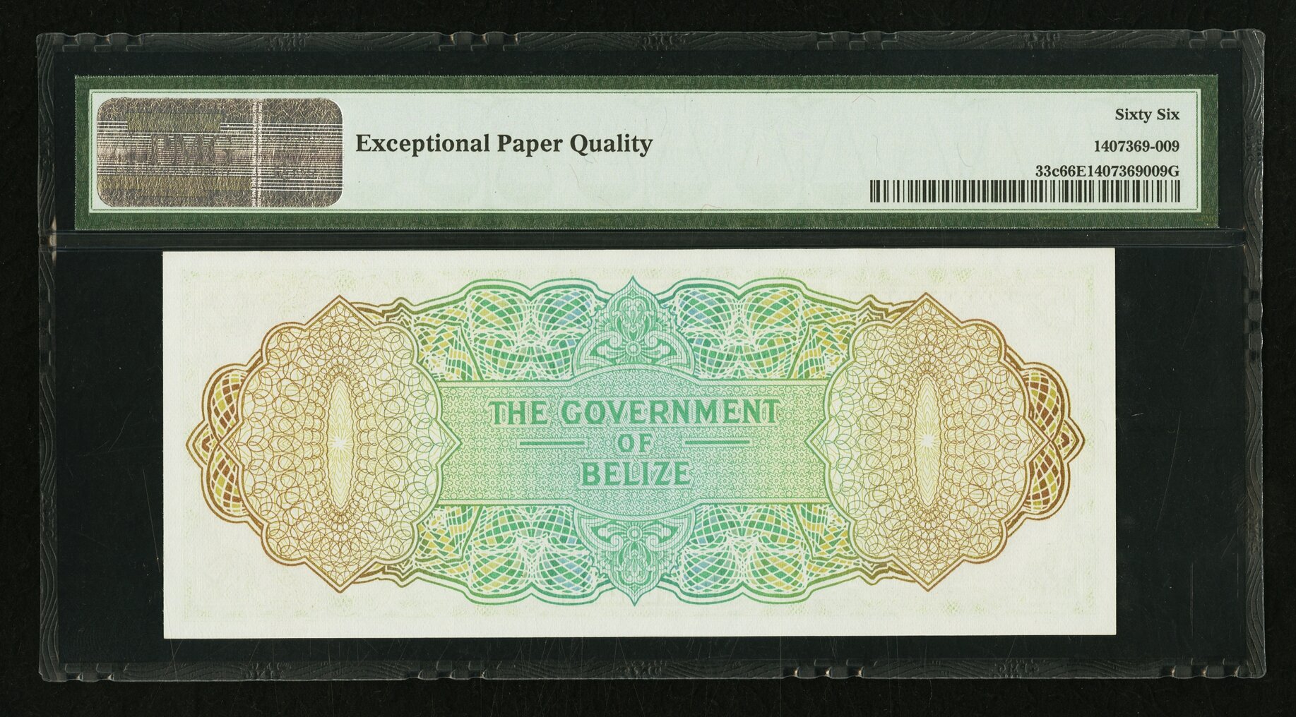 image for: Belize  1 dollar (B101a)