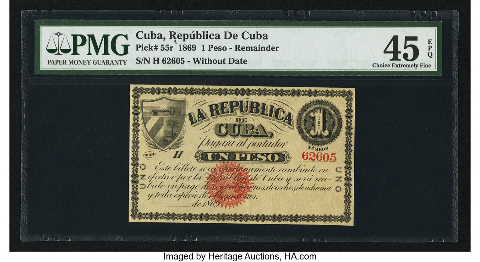image for: Cuba  1 peso(B502br)