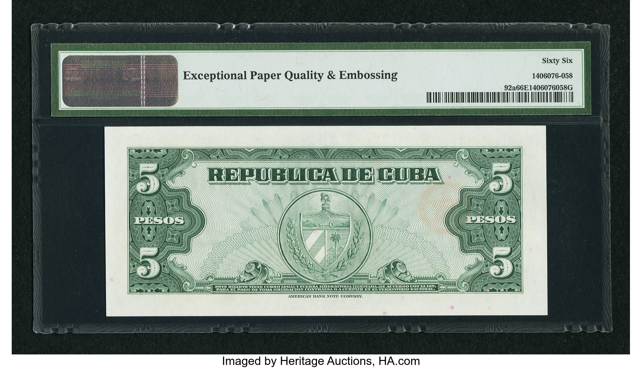 image for: Cuba  5 pesos (B815as2)
