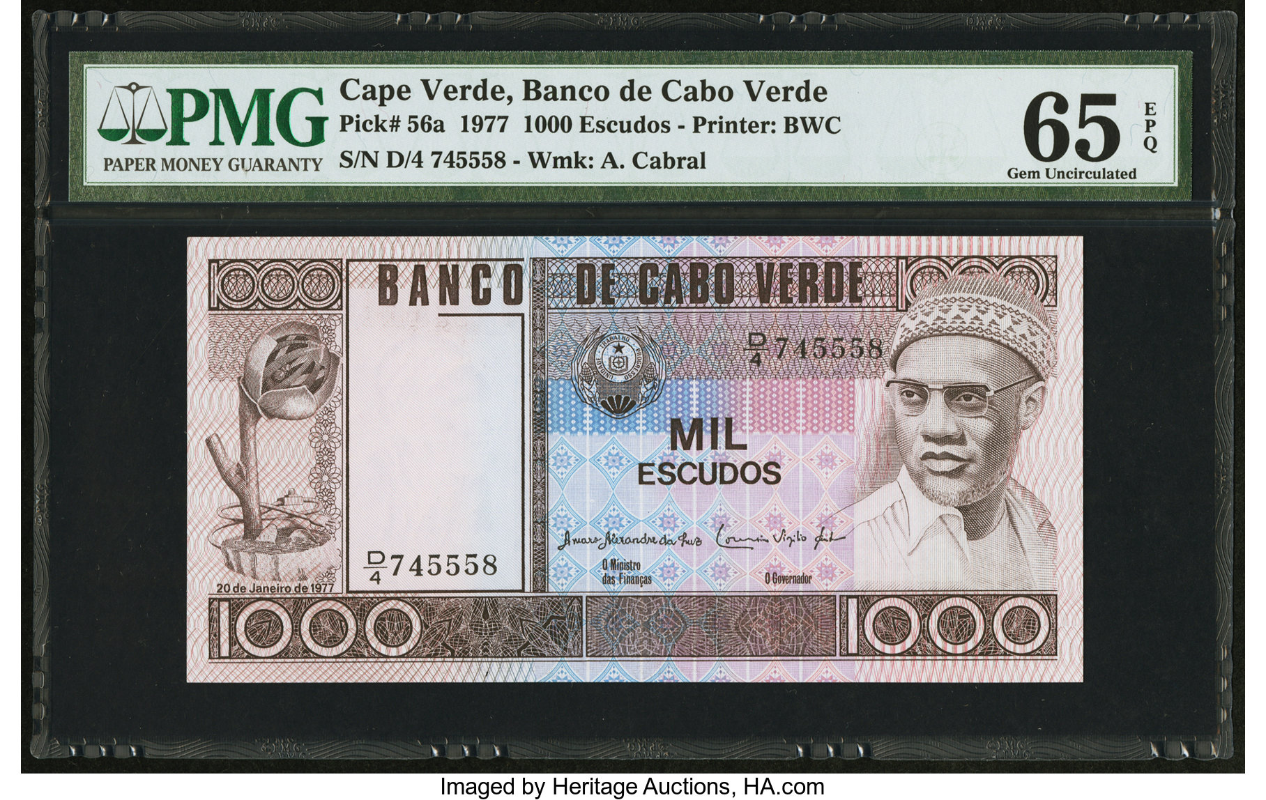  Diagonal red ESPÉCIME ovpt front/back; horizontal red SPECIMEN No # ovpt lower left front; all-zero s/n 