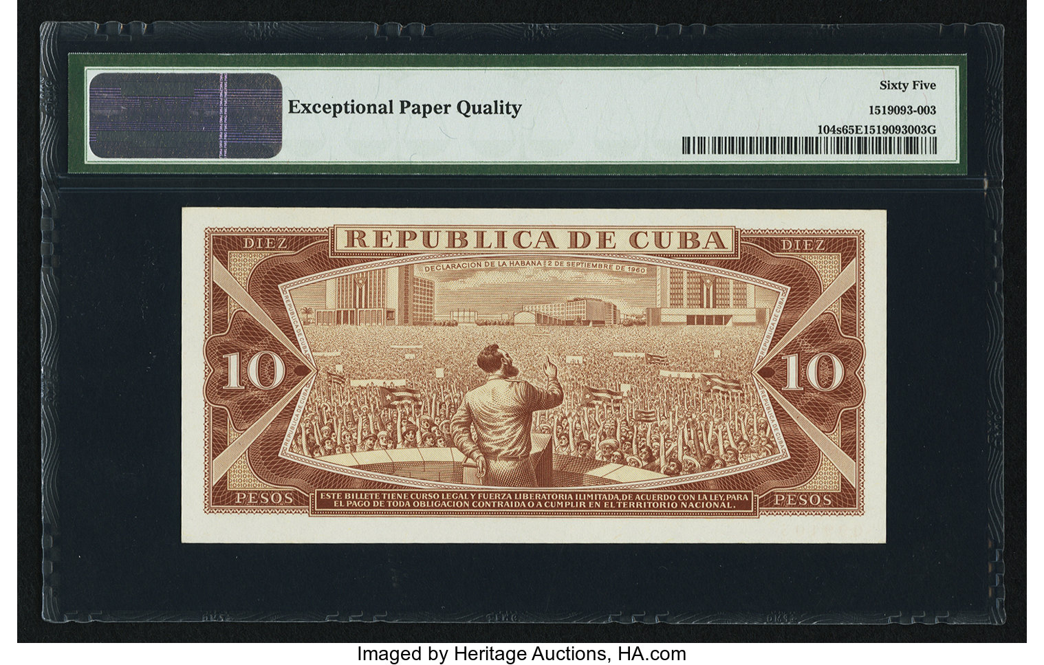 image for: Cuba  10 pesos (B826cs)