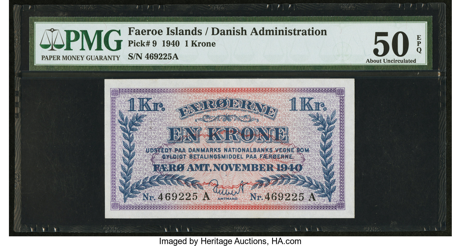 image for: Faroe Islands  1 krone(B108as1)