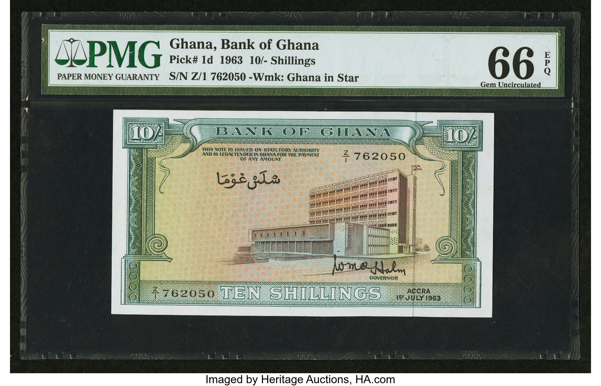 image for: Ghana  10 shillings (B101as4)