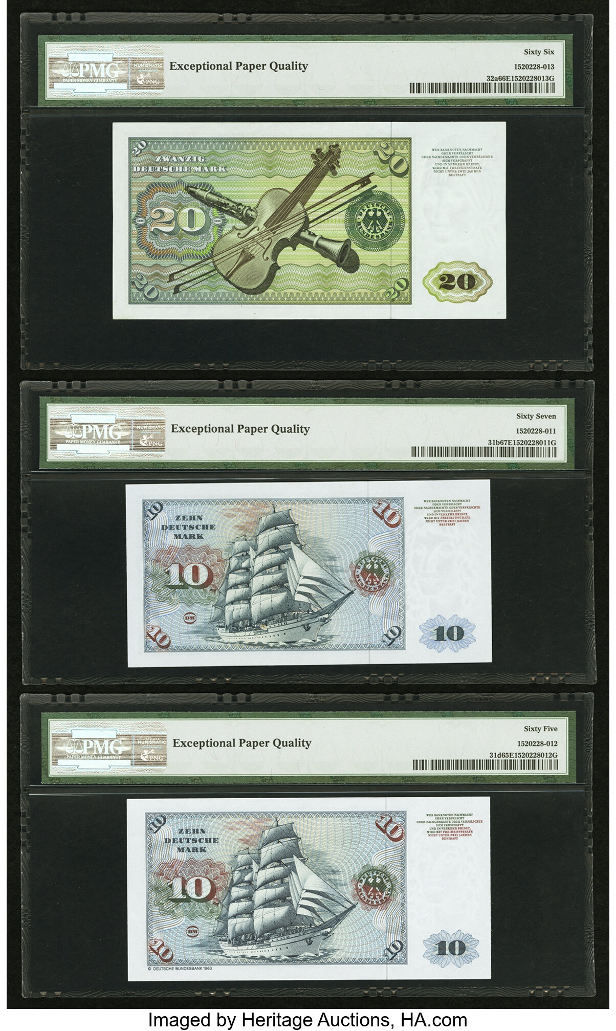 image for: Germany, Federal Republic of  20 deutsche mark (B203e)
