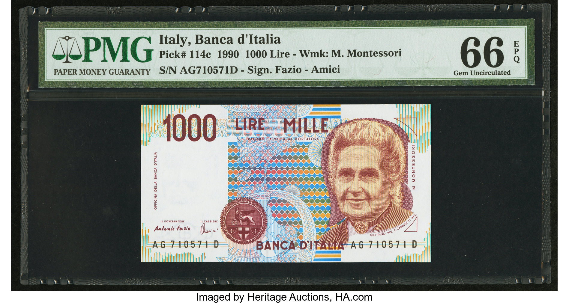 image for: Italy  1,000 lire(B465c)