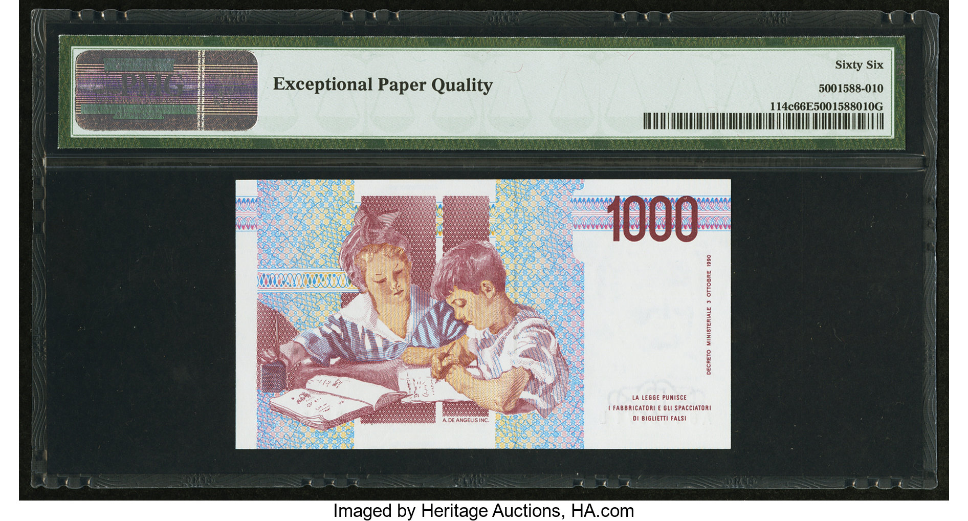 image for: Italy  1,000 lire(B465c)