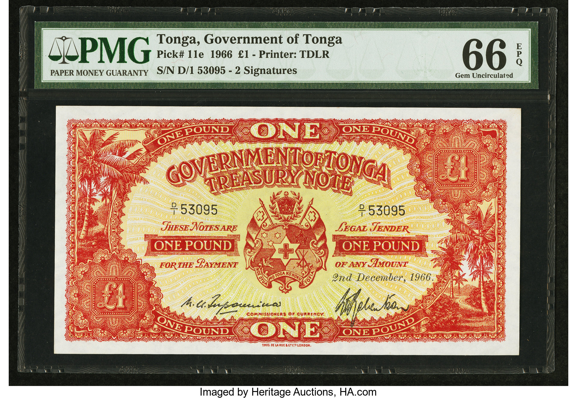 image for: Tonga  1 pound(B111b)