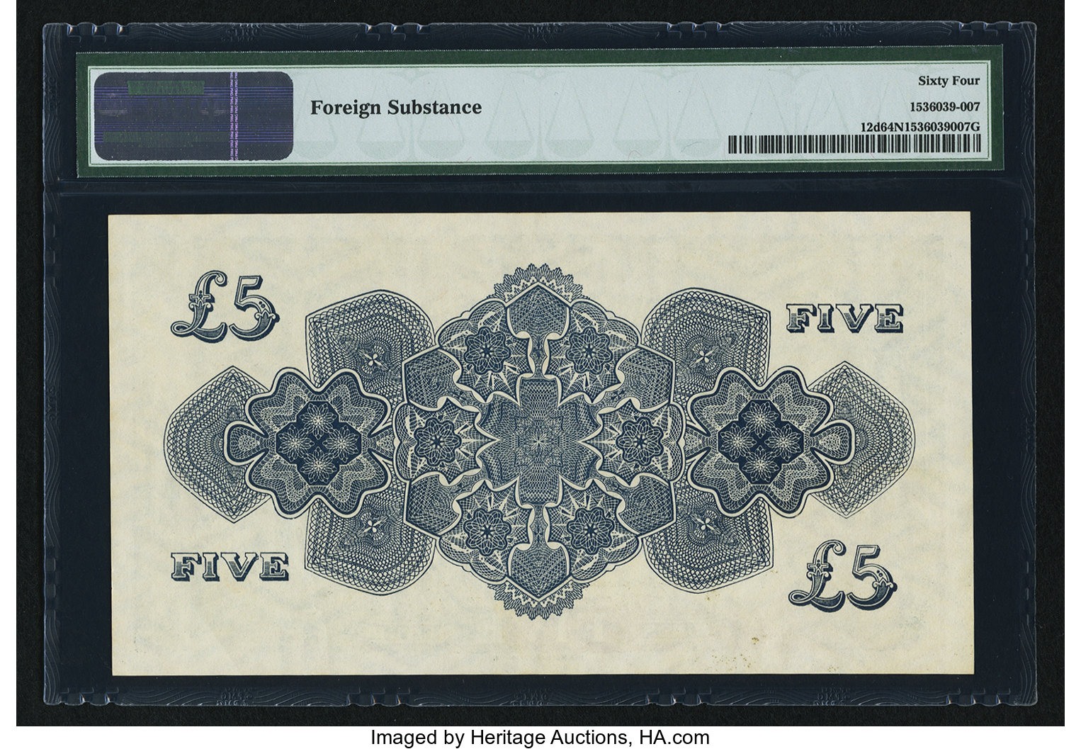 image for: Tonga  5 pounds(B112d)