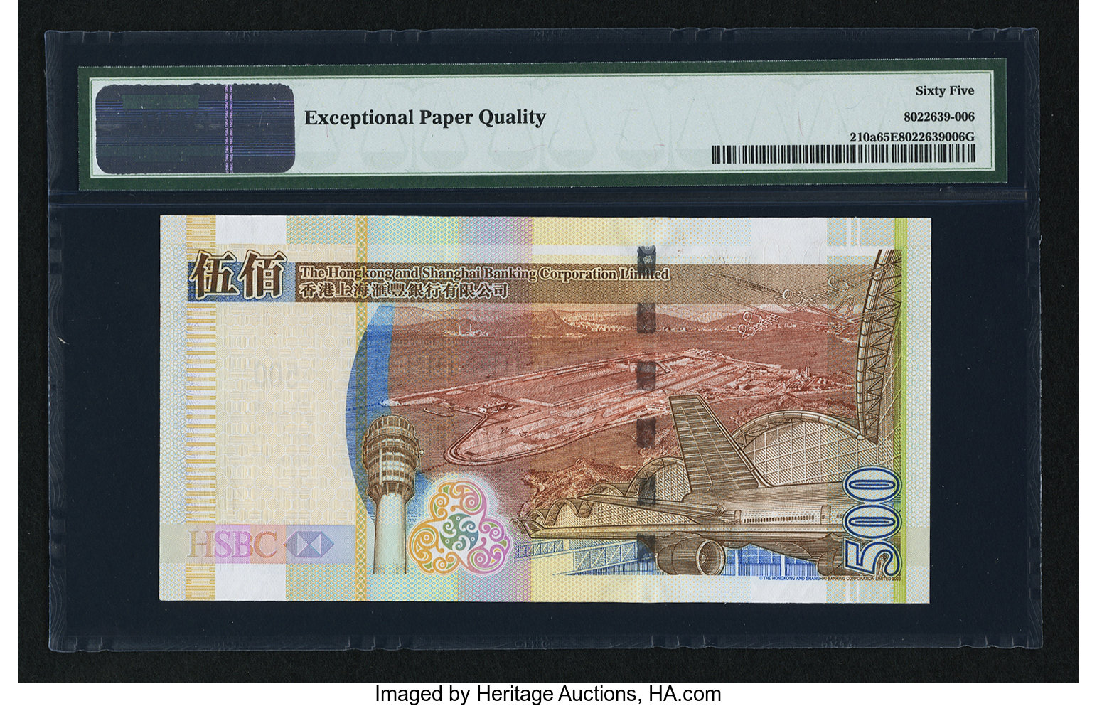 image for: Hong Kong  500 dollars (B689f)
