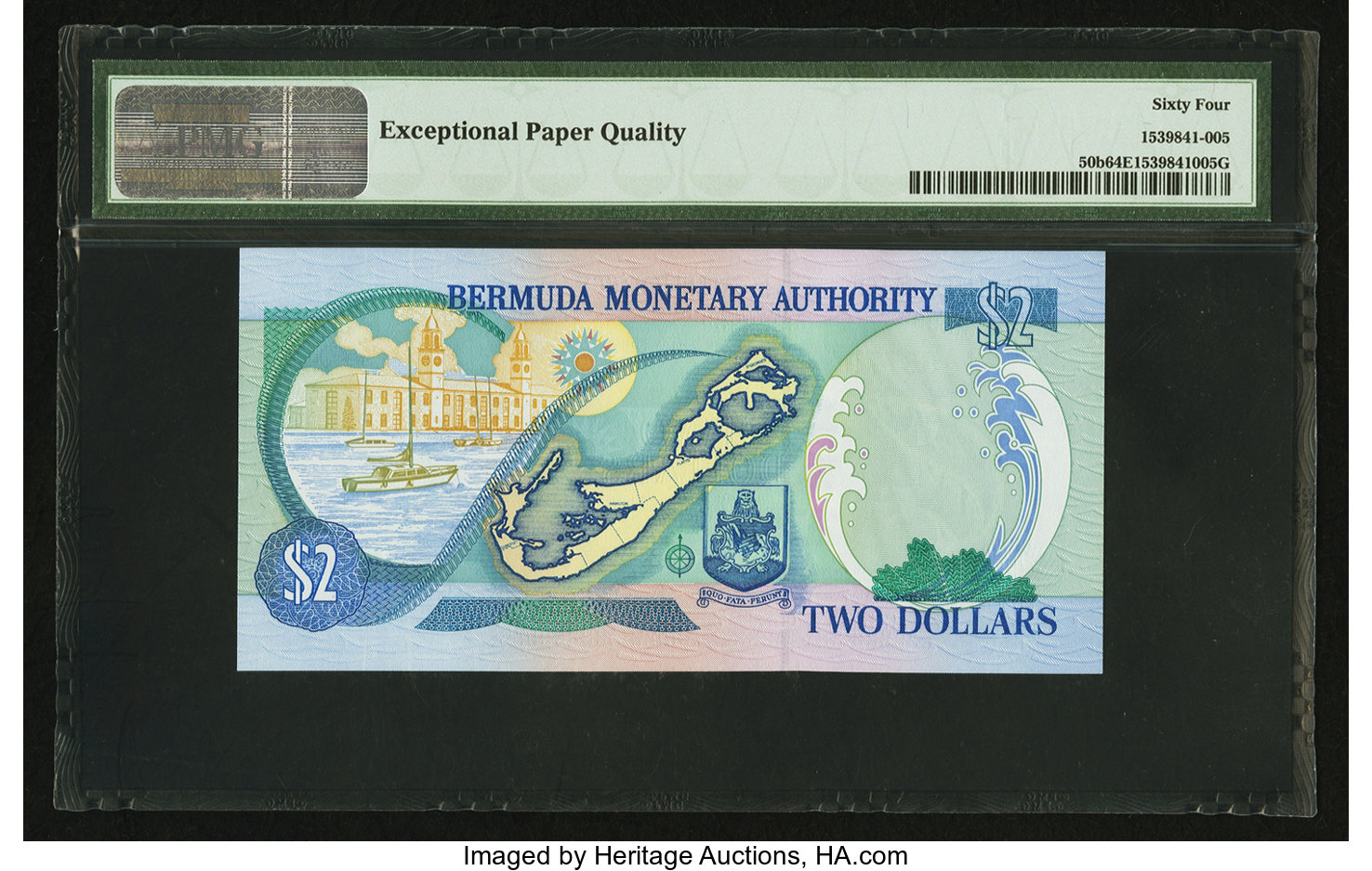 image for: Bermuda  2 dollars (B222as)