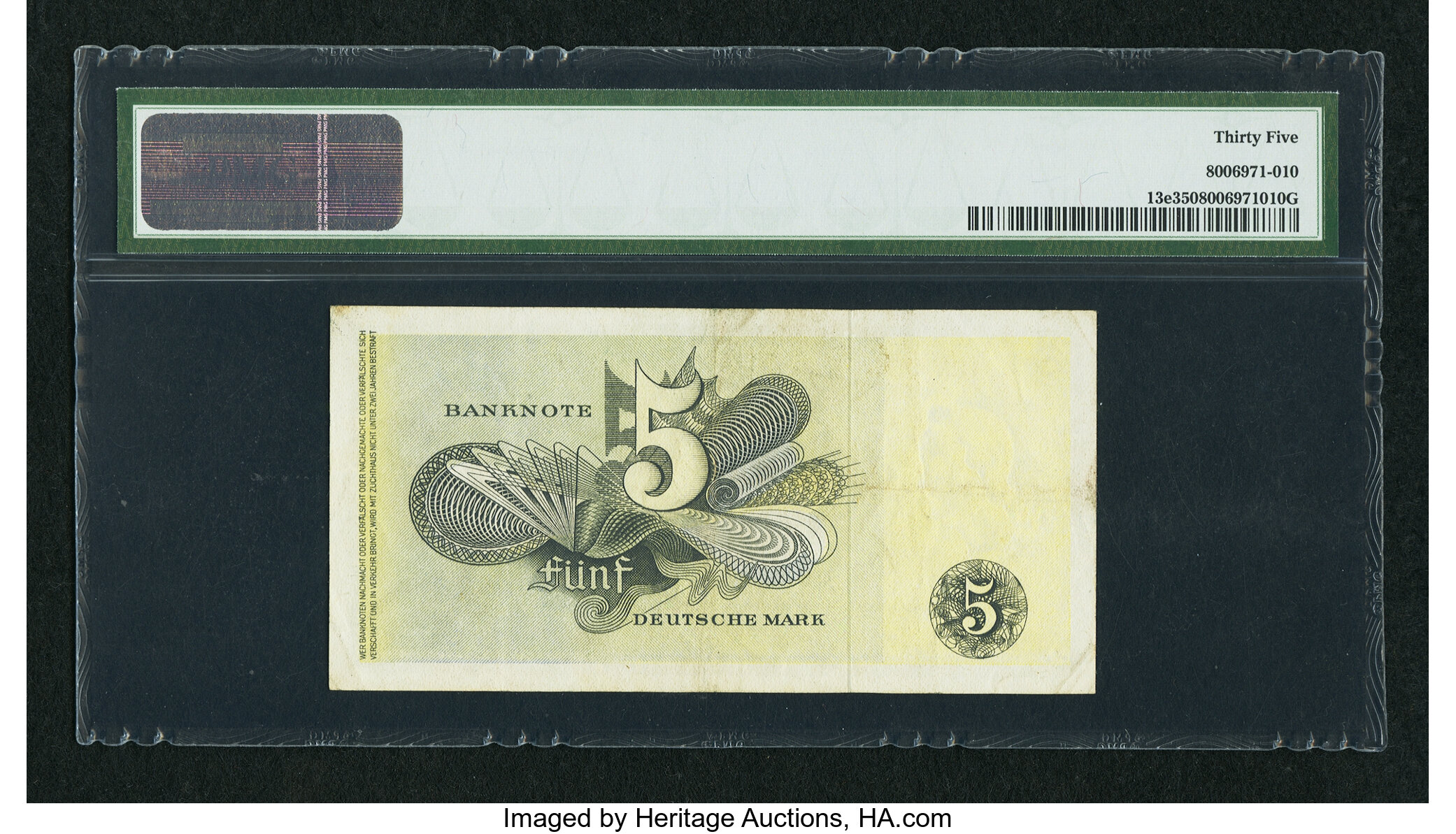 image for: Germany, Federal Republic of  5 deutsche mark (B113as4)