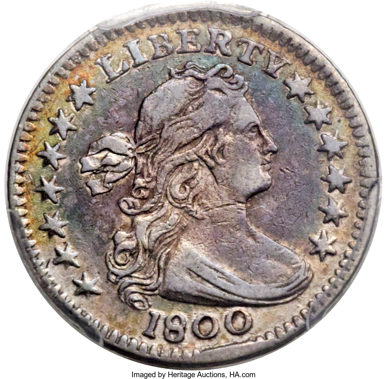 image for: 1800 H10C V-1, LM-1, R.3, XF40 PCGS....