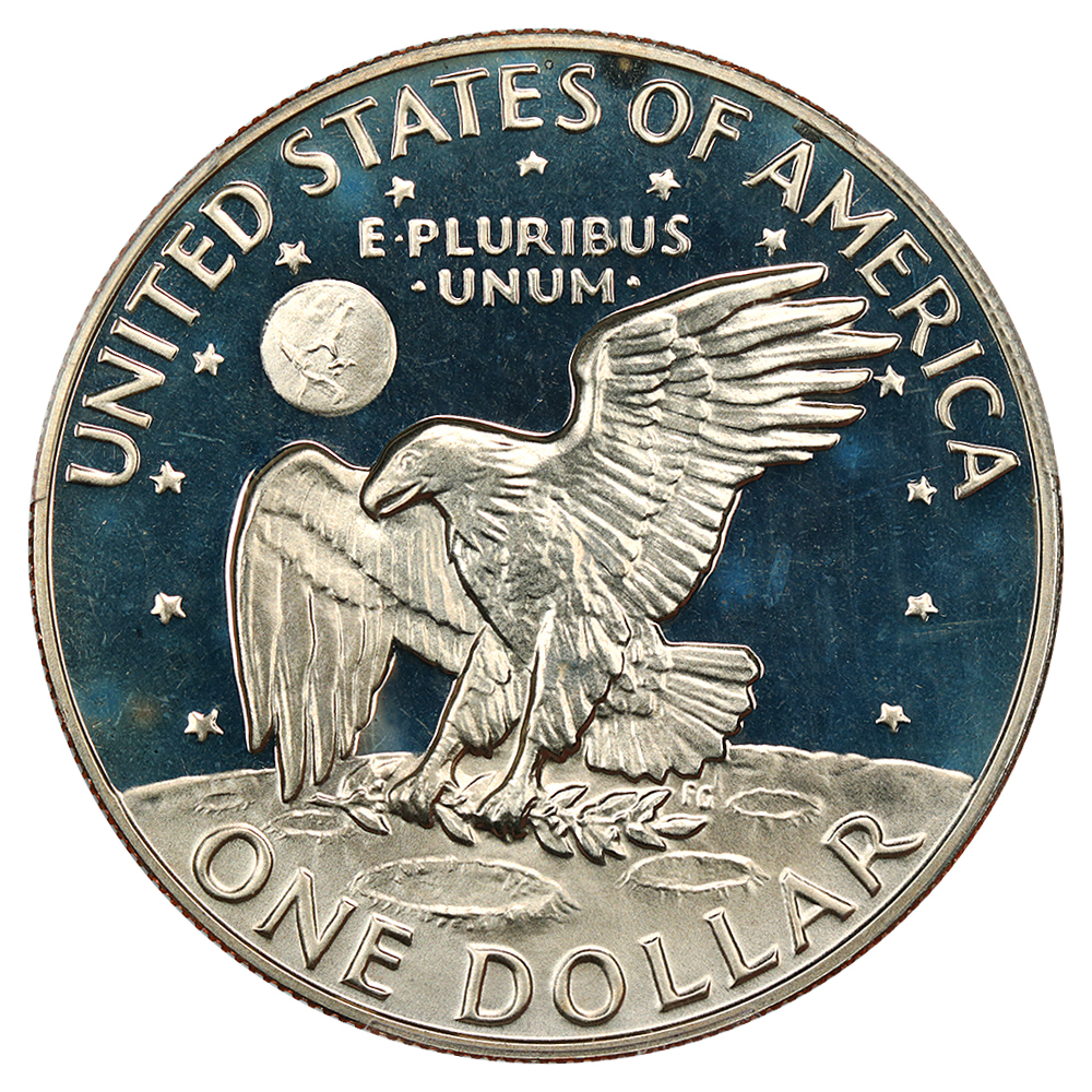 1977-S $1  Clad PR DCAM AU53 DCAM thumbnail 6