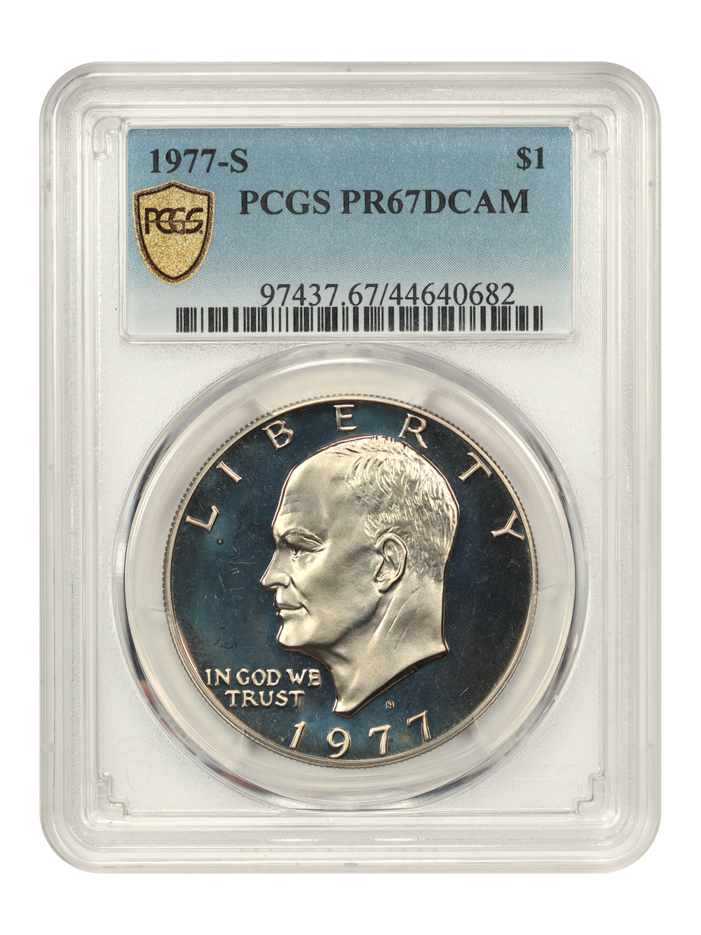 1977-S $1  Clad PR DCAM AU53 DCAM thumbnail 7