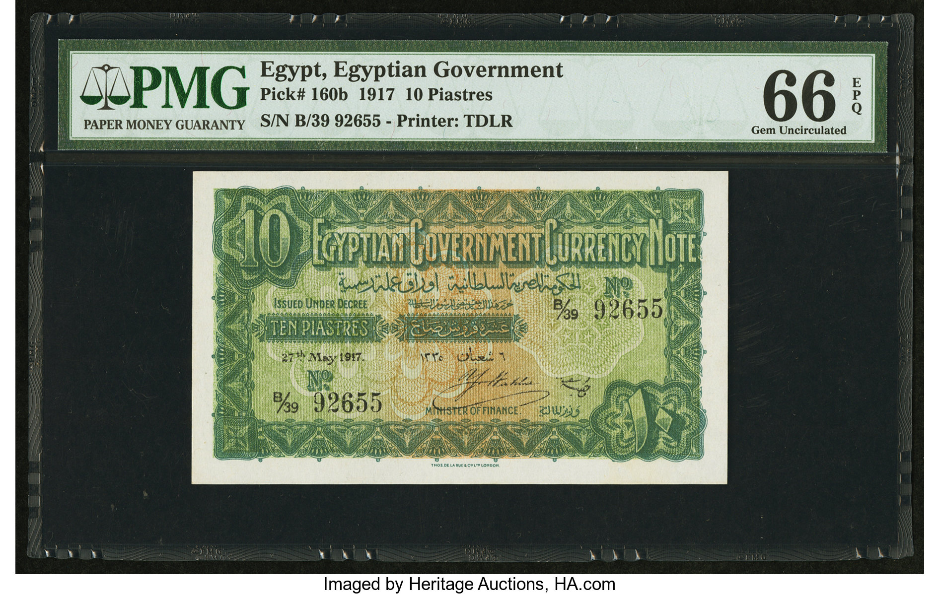 image for: Egypt  10 piastres (B206s)