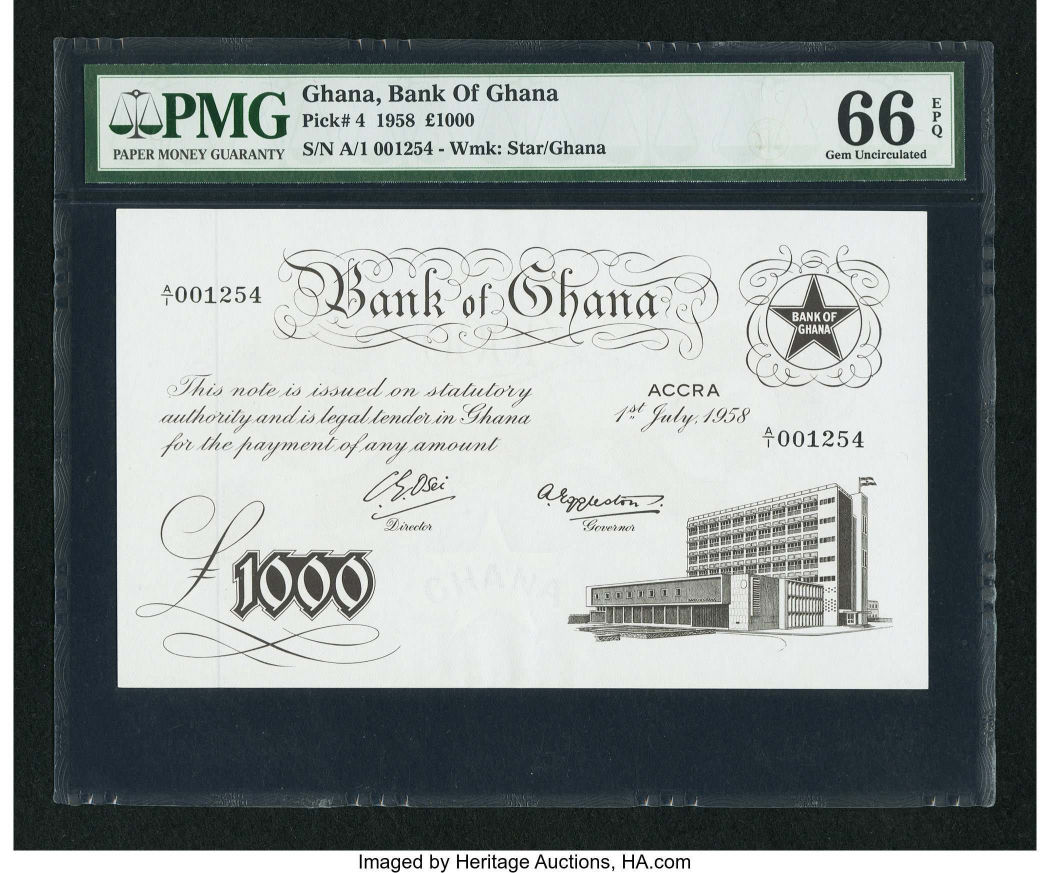 image for: Ghana  1,000 pounds (B104as2)