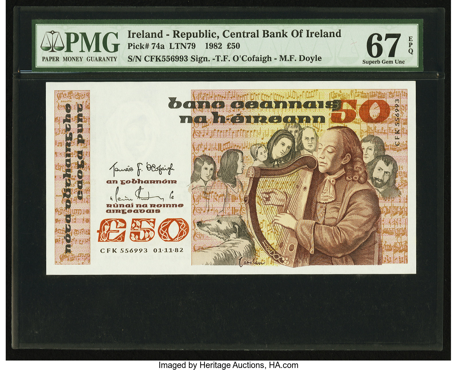 image for: Ireland, Republic of  50 pounds(B219a)