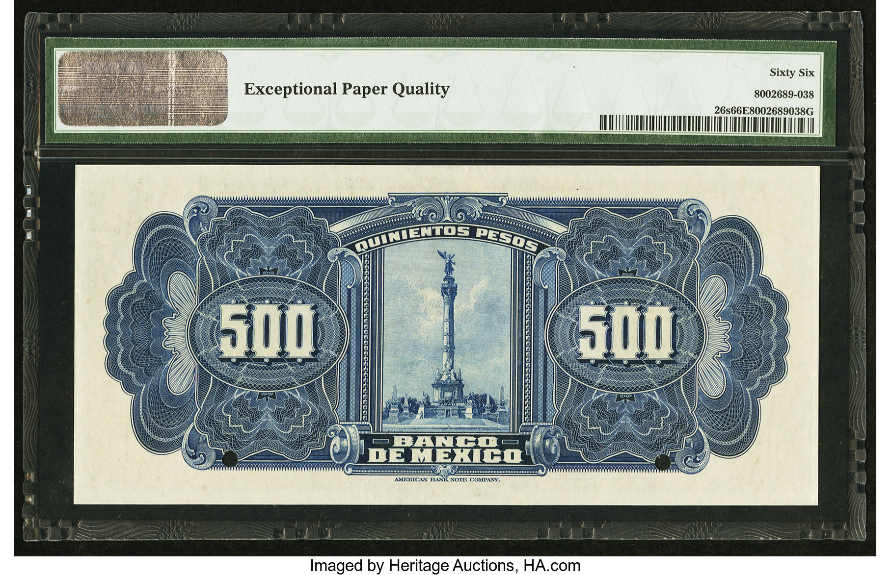 image for: Mexico  500 pesos(B606a)