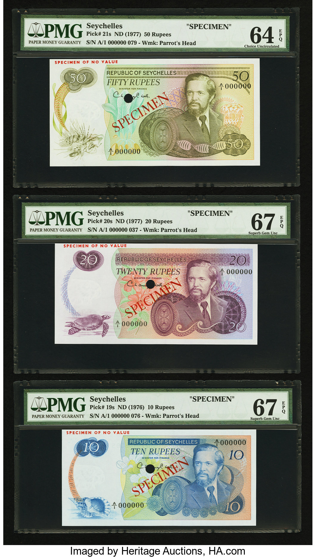 image for: Seychelles  50 rupees (B203as2)