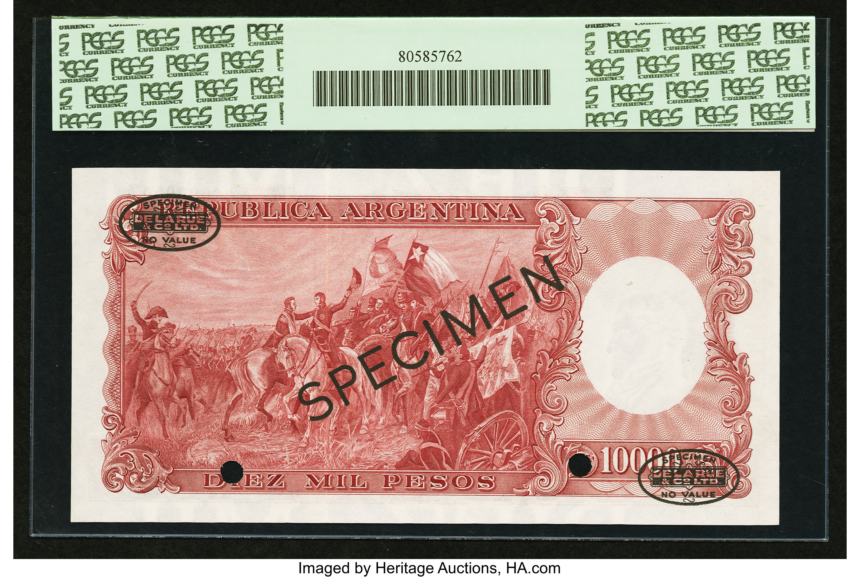 image for: Argentina  10,000 pesos (B334d)