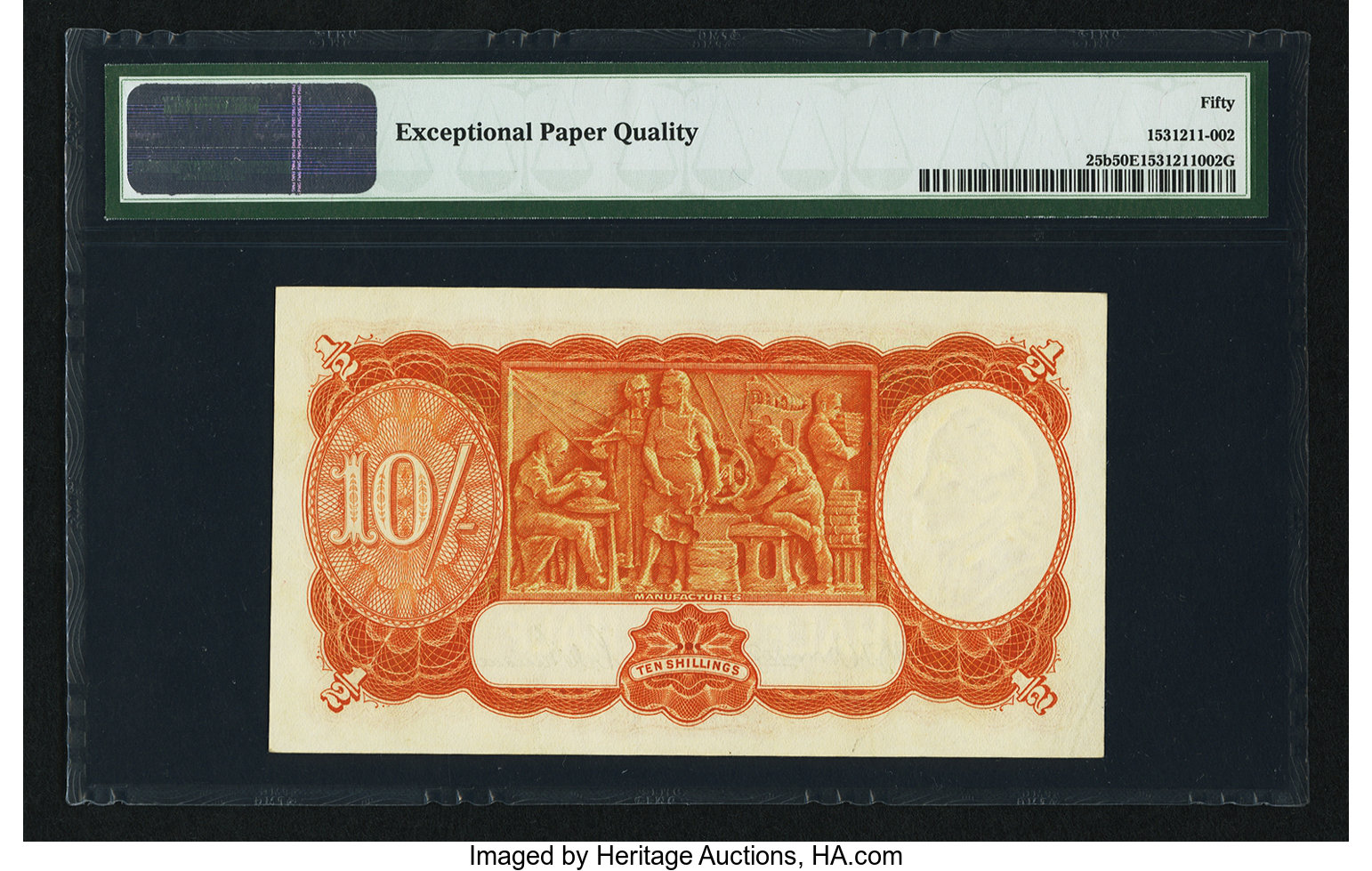 image for: Australia  10 shillings(B131c)