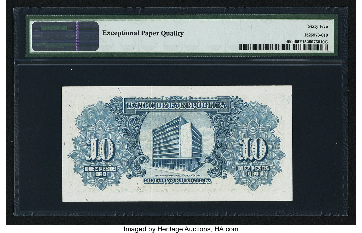 image for: Colombia  10 pesos oro(B941cs1)