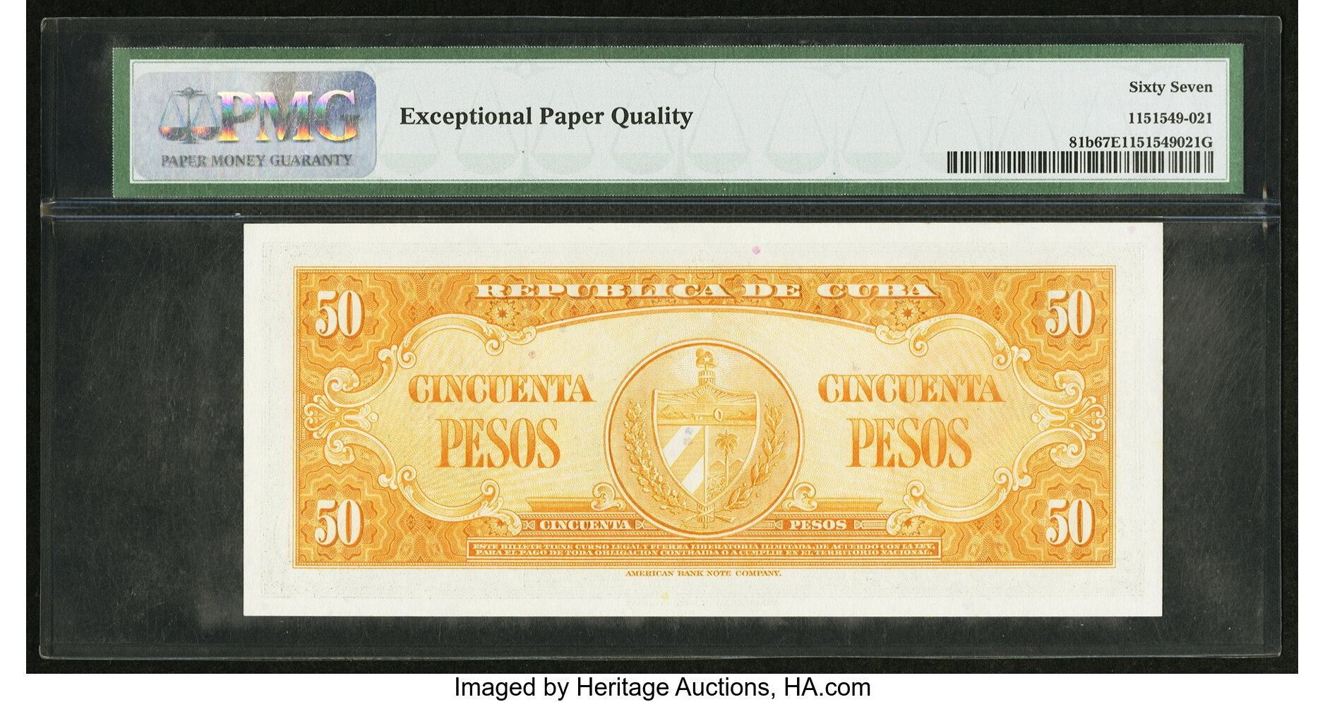 image for: Cuba  50 pesos (B805b)