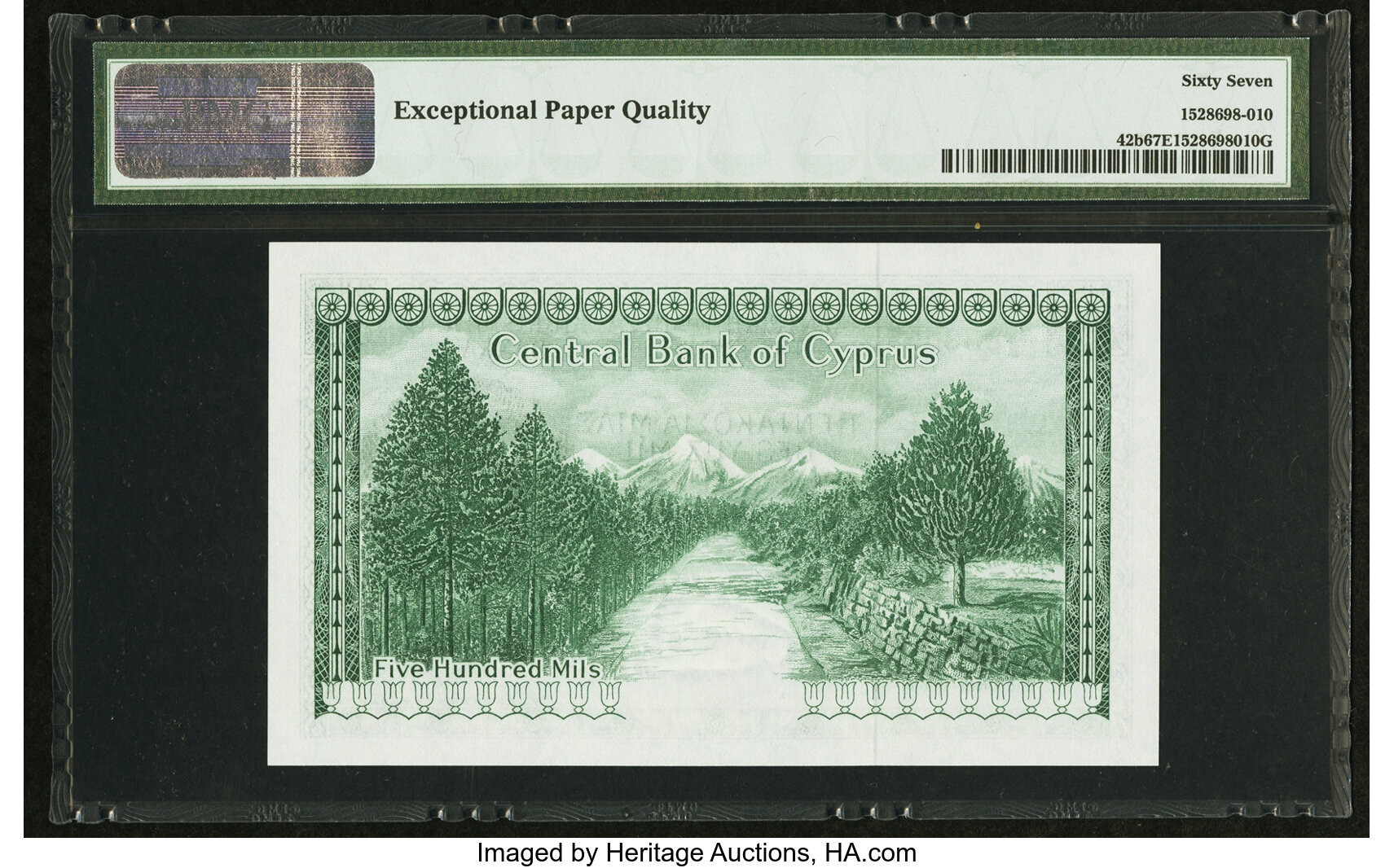 image for: Cyprus  500 mils (B302s)