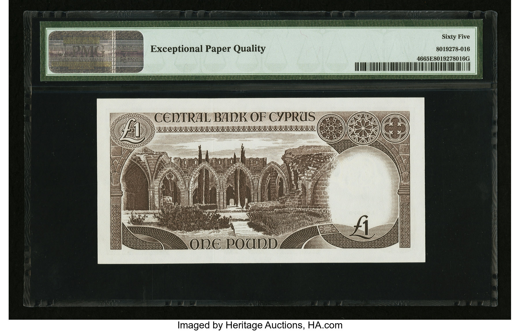 image for: Cyprus  1 pound (B306a)