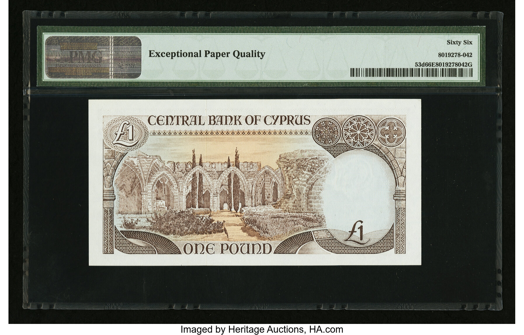 image for: Cyprus  1 pound (B313a)