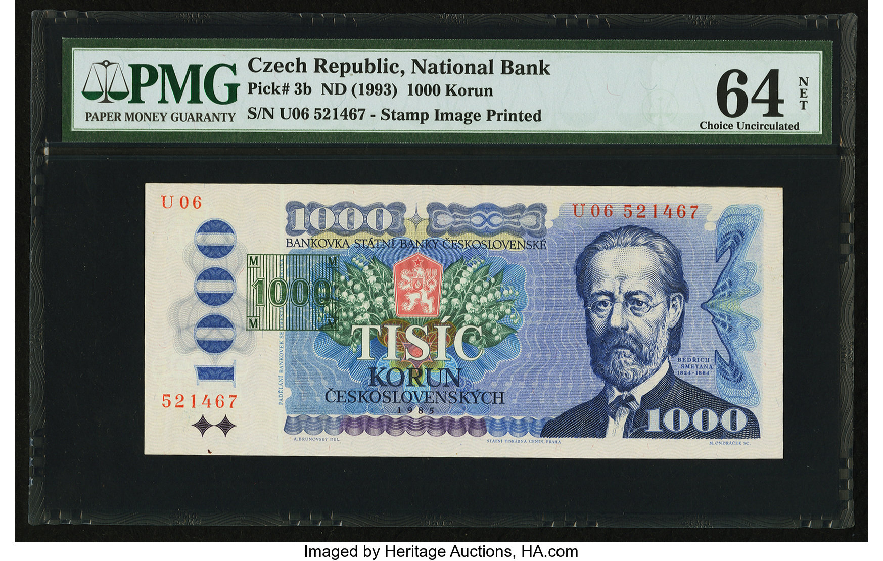 image for: Czech Republic  1,000 korun (B103b)